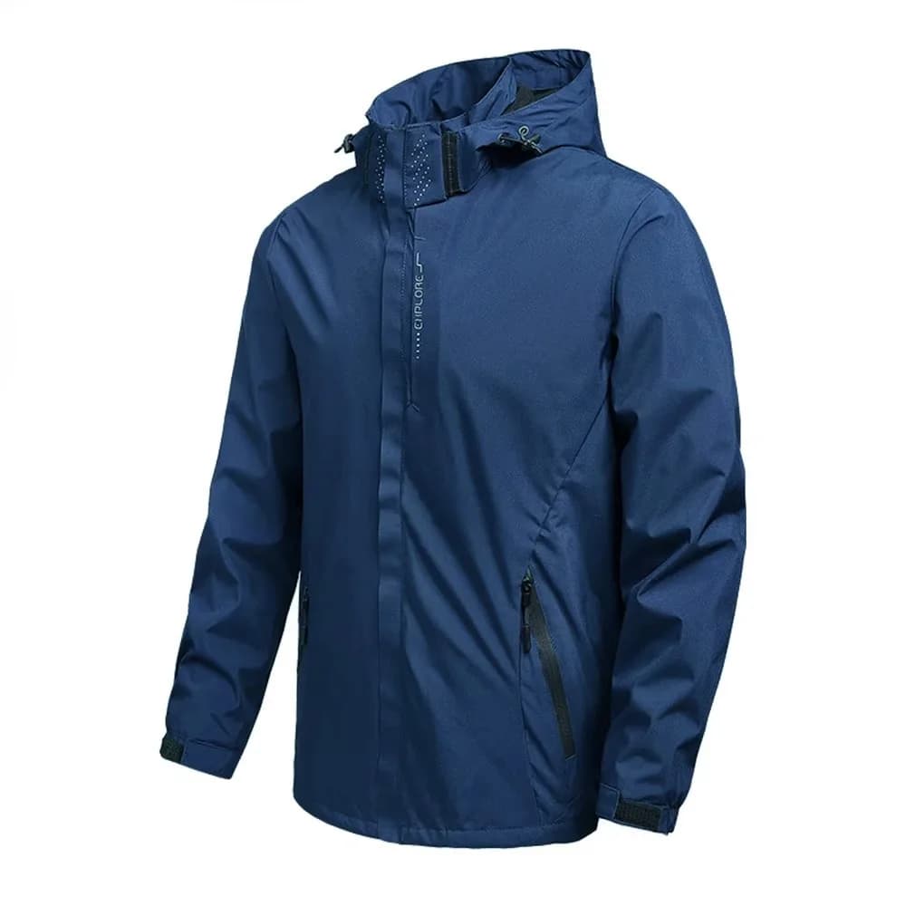 Men's Waterproof Windproof Rain Jacket