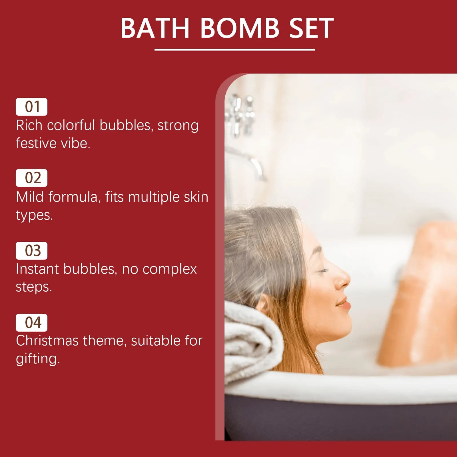 Kids Bath Bombs with Surprise Bubble Bath Balls