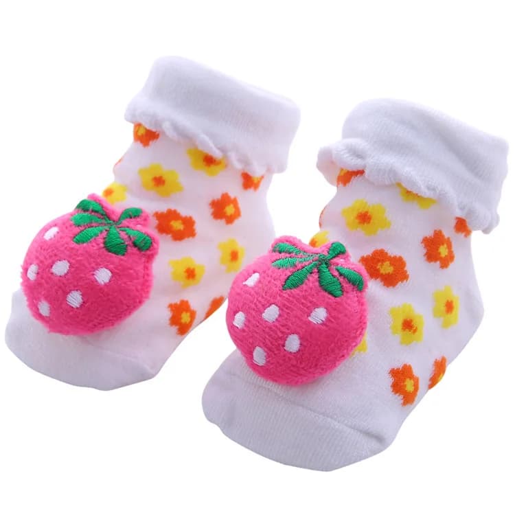 Baby Socks Newborn Anti-Slip Cartoon Animals