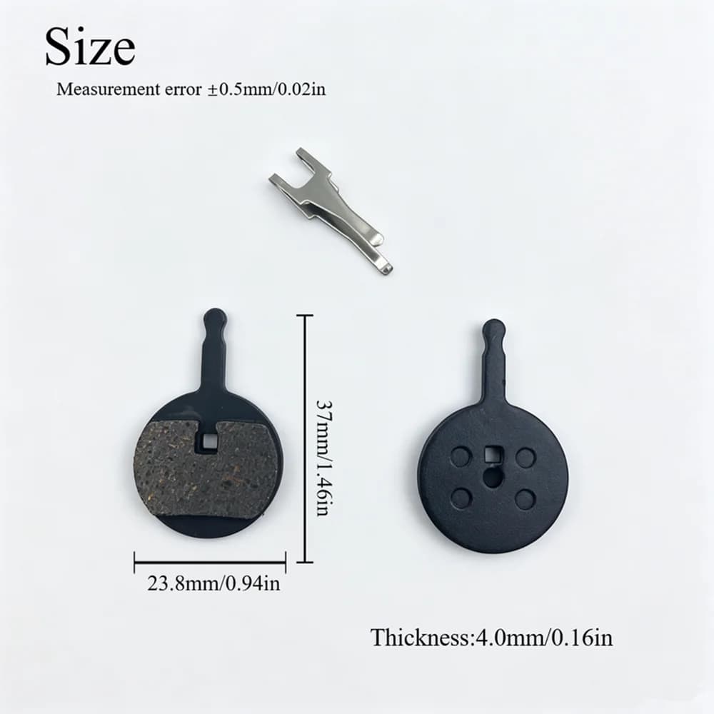 Semi-Metallic Hydraulic Disc Brake Pads