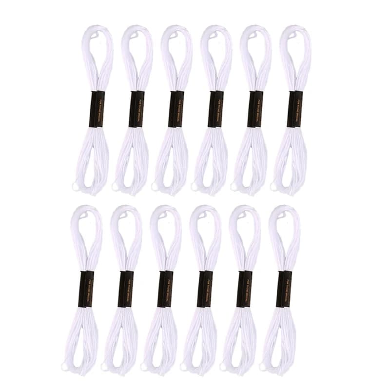 Cross Stitch Embroidery Floss Set, 24 Spools