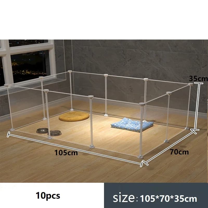 Modular Pet Playpen Fence Panel System