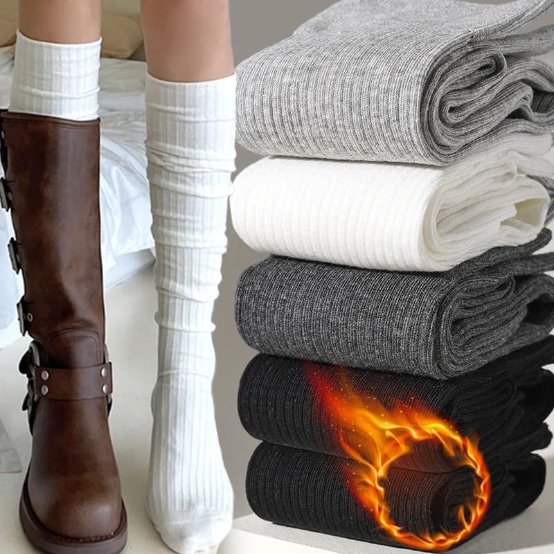 Women's Cashmere Wool Over-Knee Socks