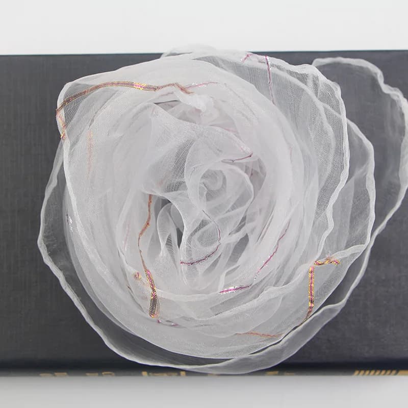Silk Chiffon Neck Scarf