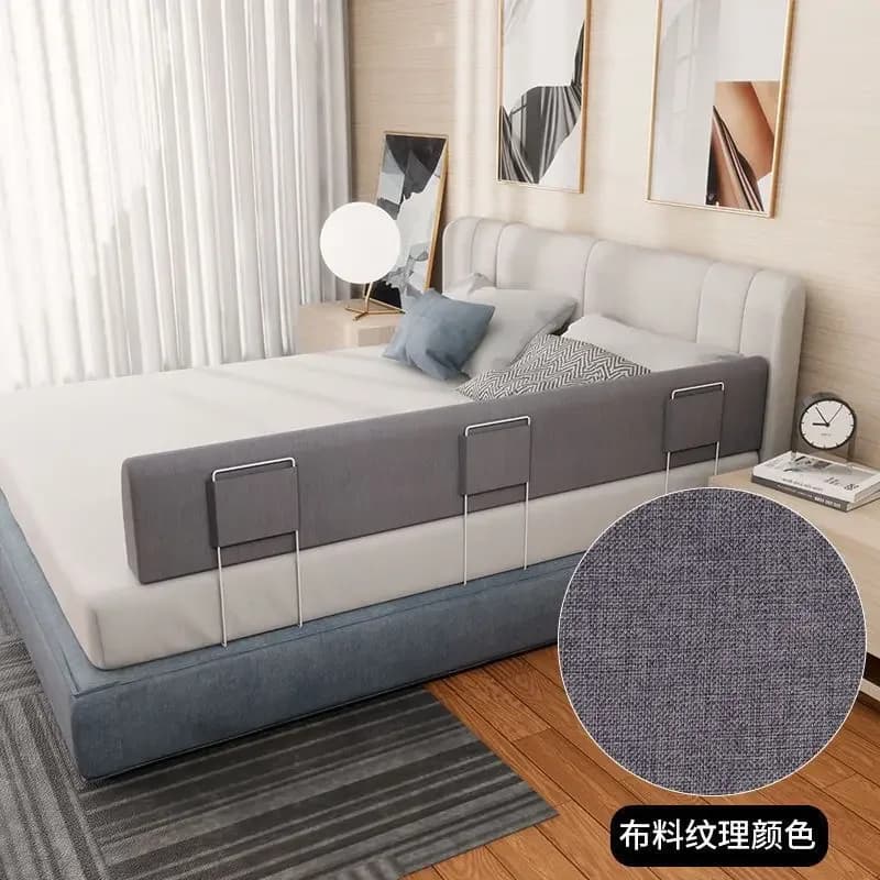 Soft Baby Bed Guardrail with Stands