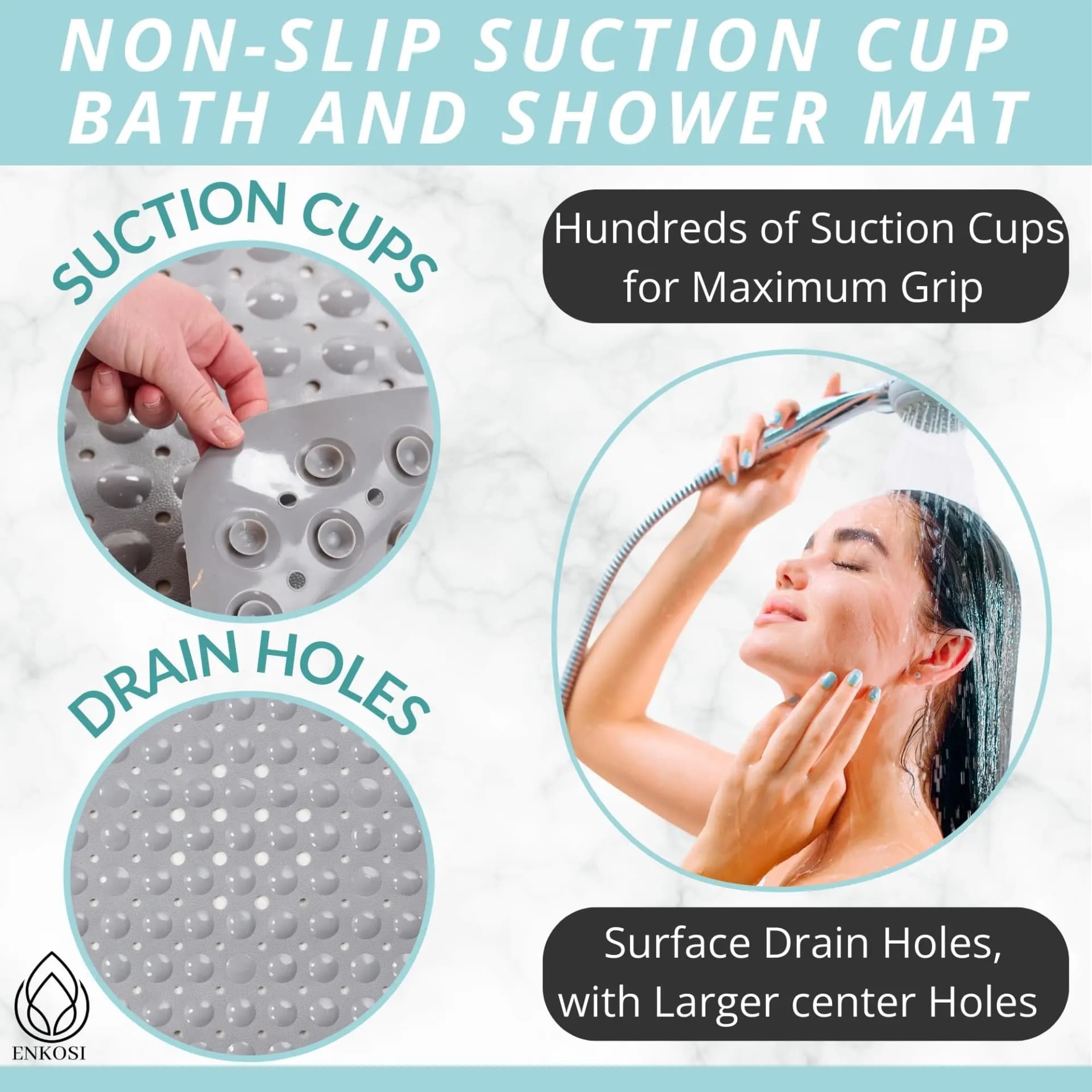 Extra Large Non-Slip Bath Mat
