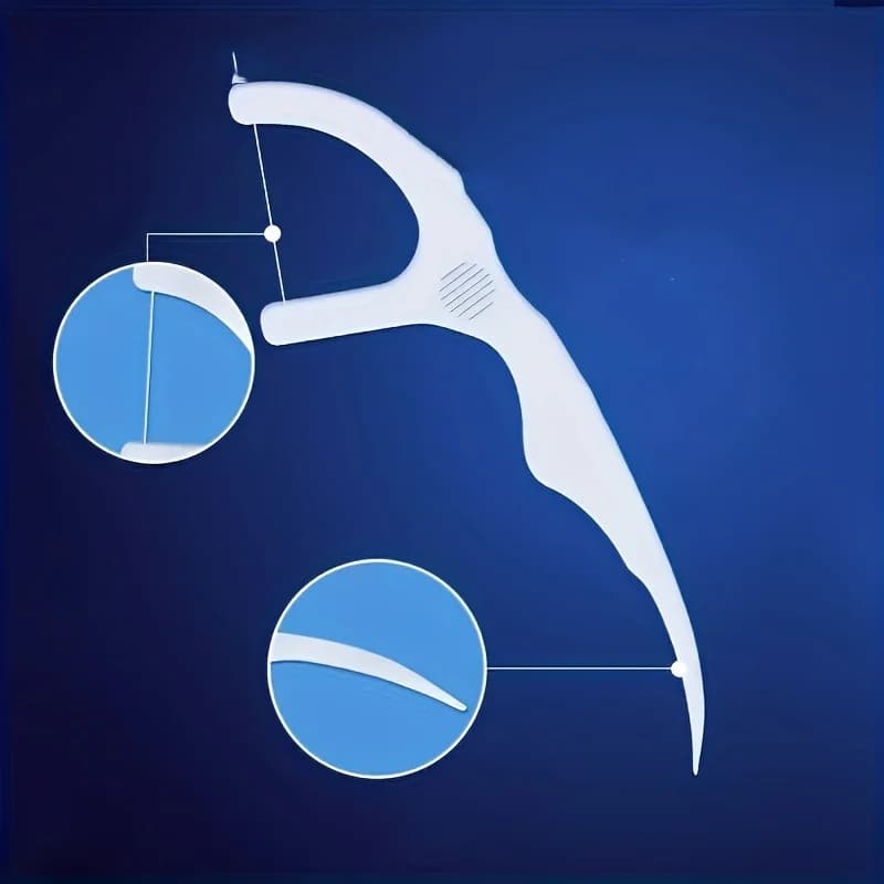 Disposable Dental Floss Picks