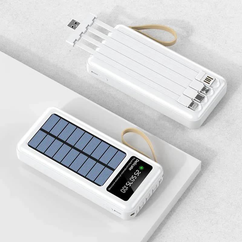 Solar Power Bank 20000mAh Dual USB