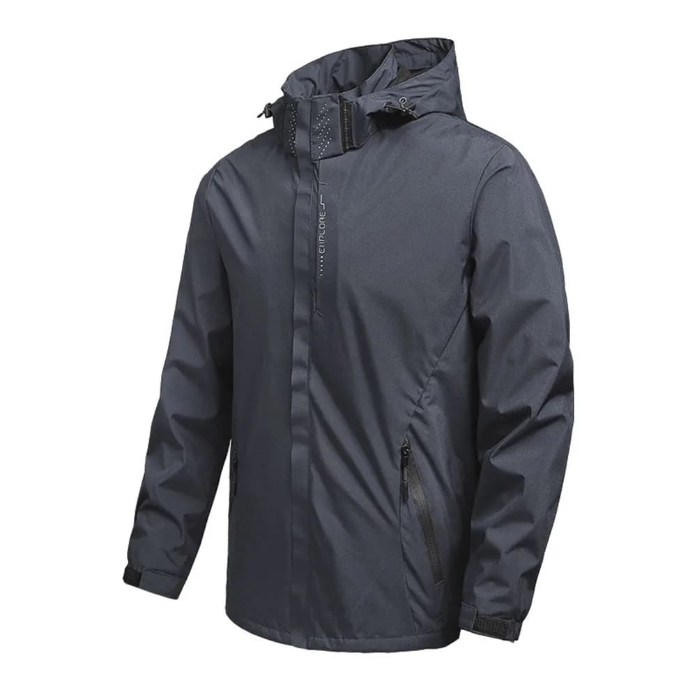Men's Waterproof Windproof Rain Jacket
