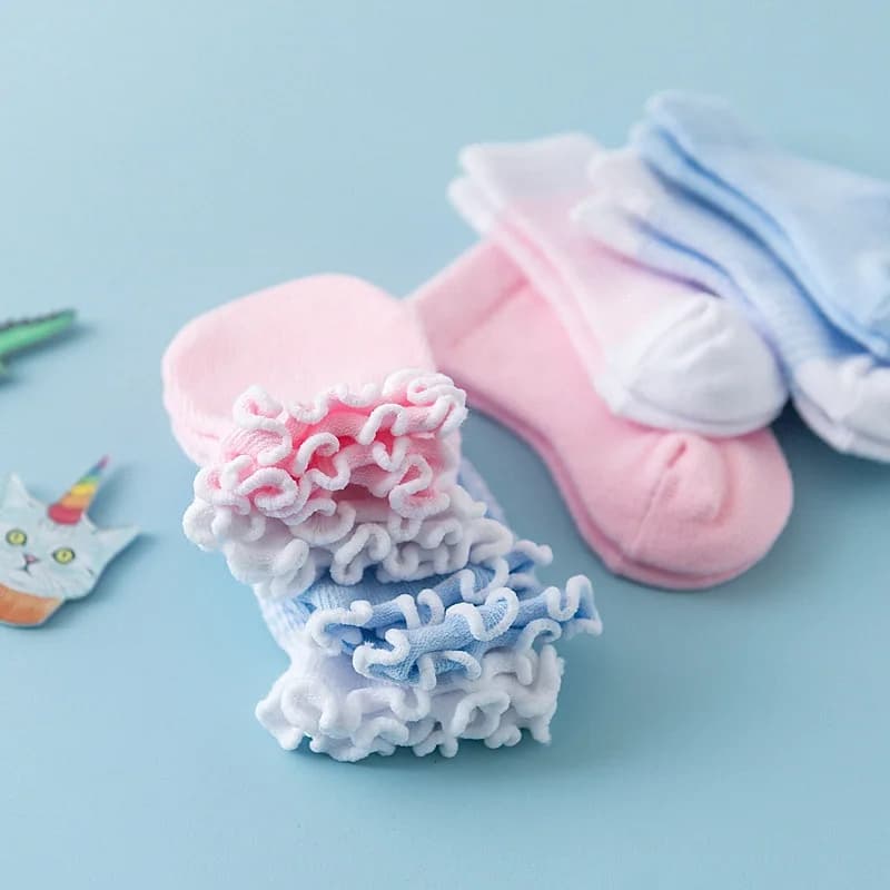 Newborn Cotton Socks and Gloves Set