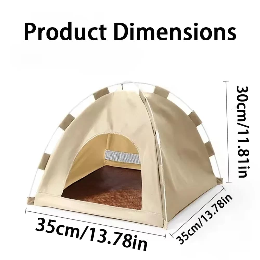Folding Pet Tent Bed