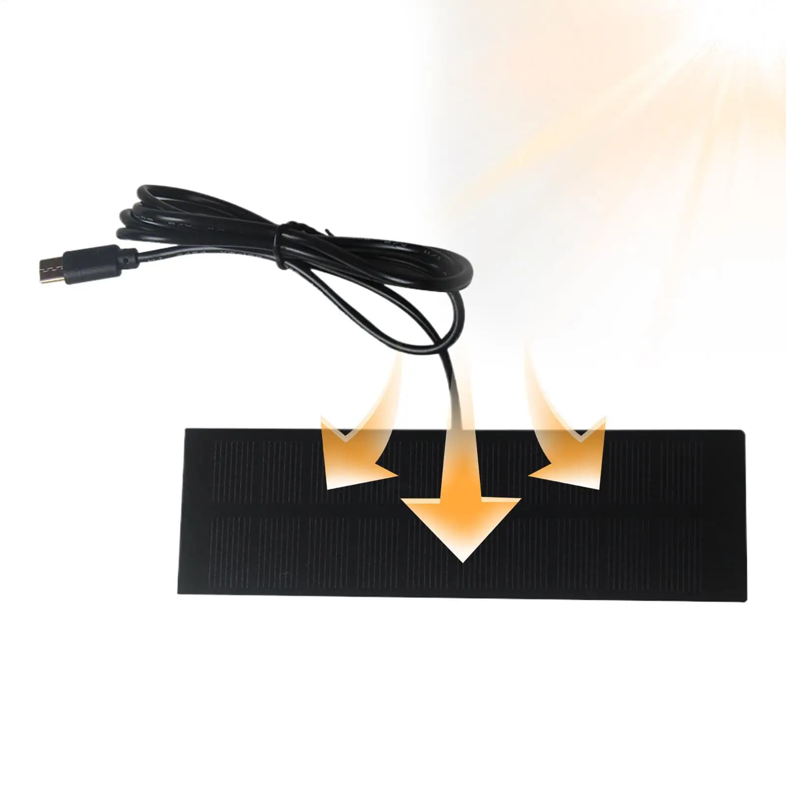 Portable Solar Charger 5W with LED Lantern