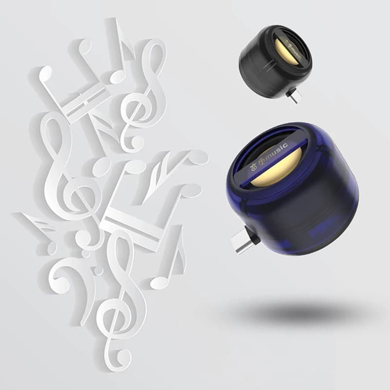 Portable Mini Wireless Speaker with USB-C and Aux