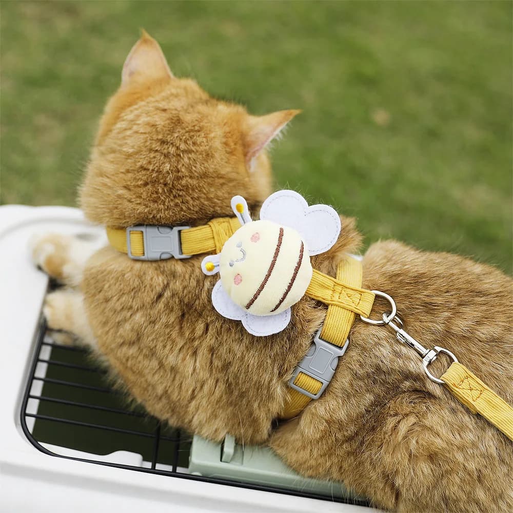 Adjustable Soft Harness Vest for Cats and Small Dogs