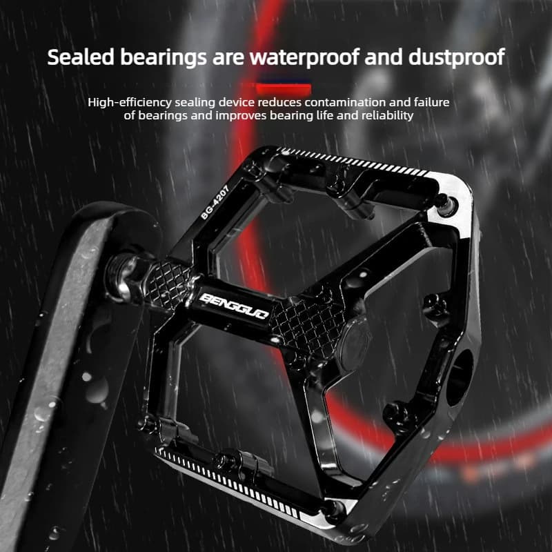 Aluminum Alloy Bicycle Pedals with Quick Release
