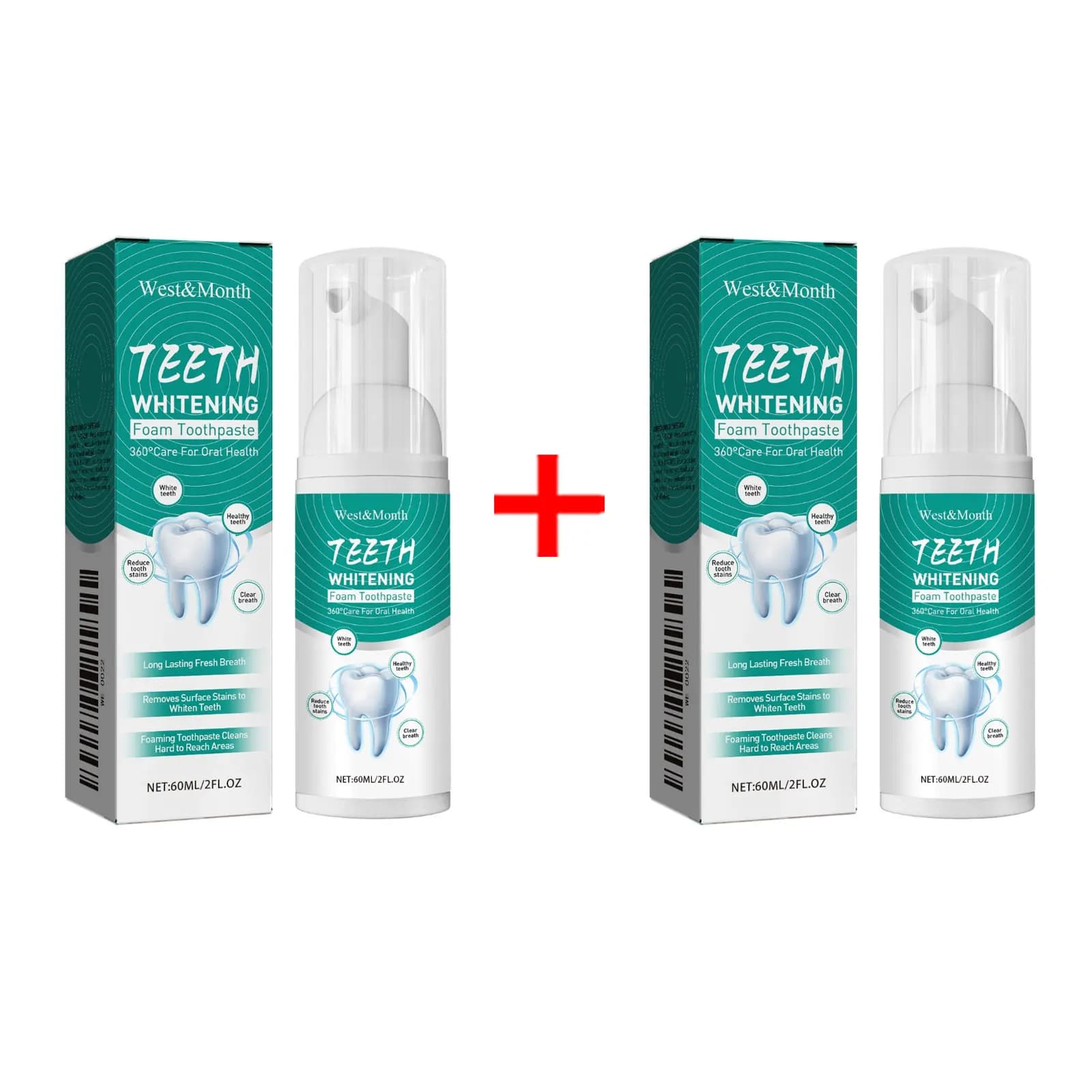 Whitening Foam Toothpaste Mousse