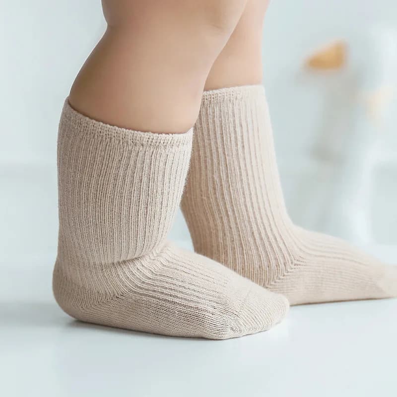 Cotton Baby Socks 3-Pairs Newborn to Toddler