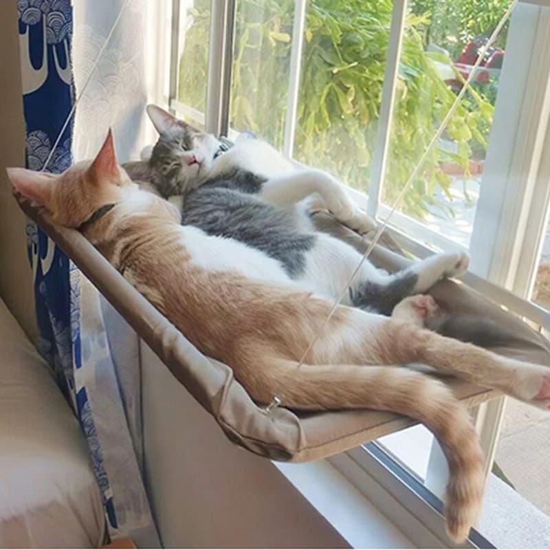 Hanging Cat Hammock Bed for Windows