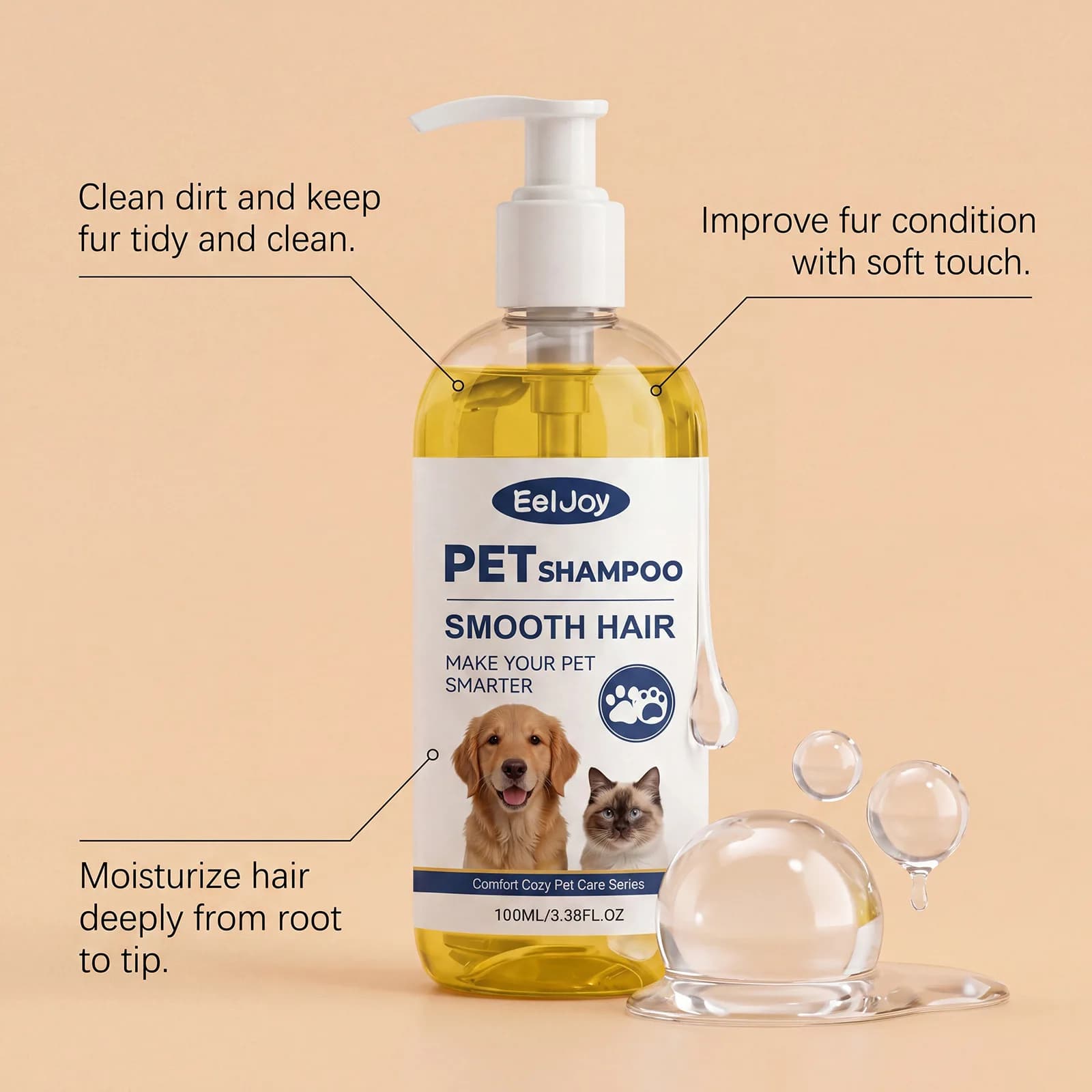 Moisturizing Shampoo for Dogs and Cats