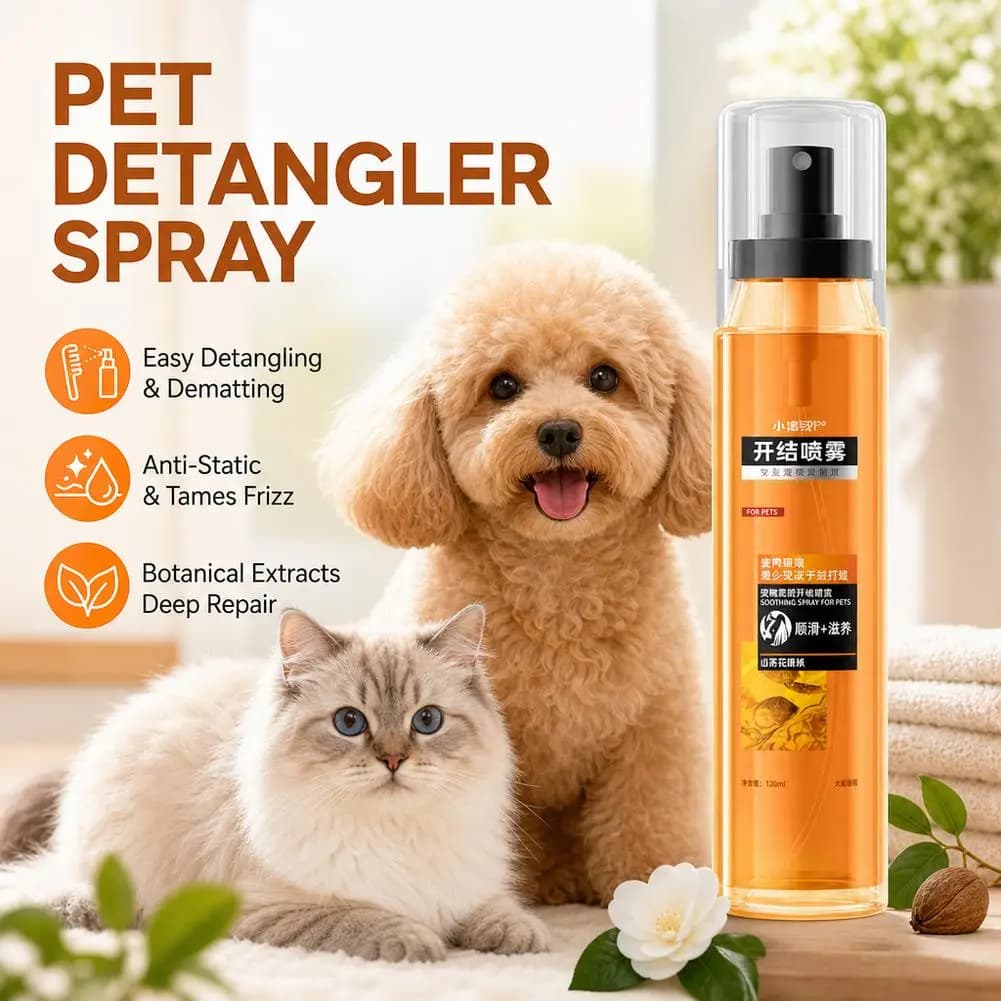 Pet Hair Detangler Spray
