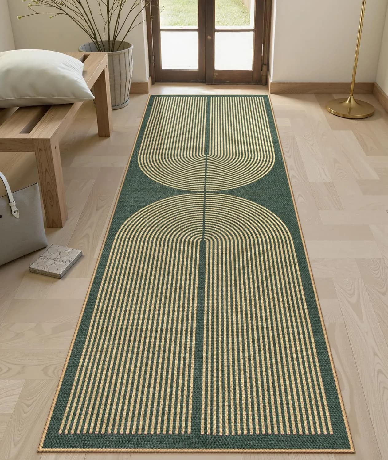 Modern Geometry Runner Rug