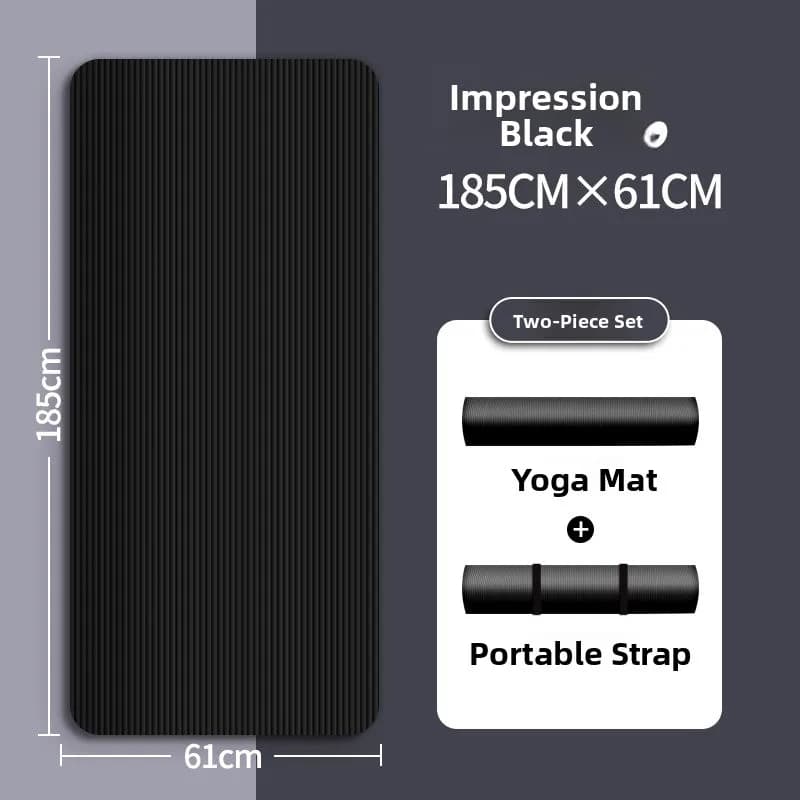 Thick Wide Yoga Mat for Women