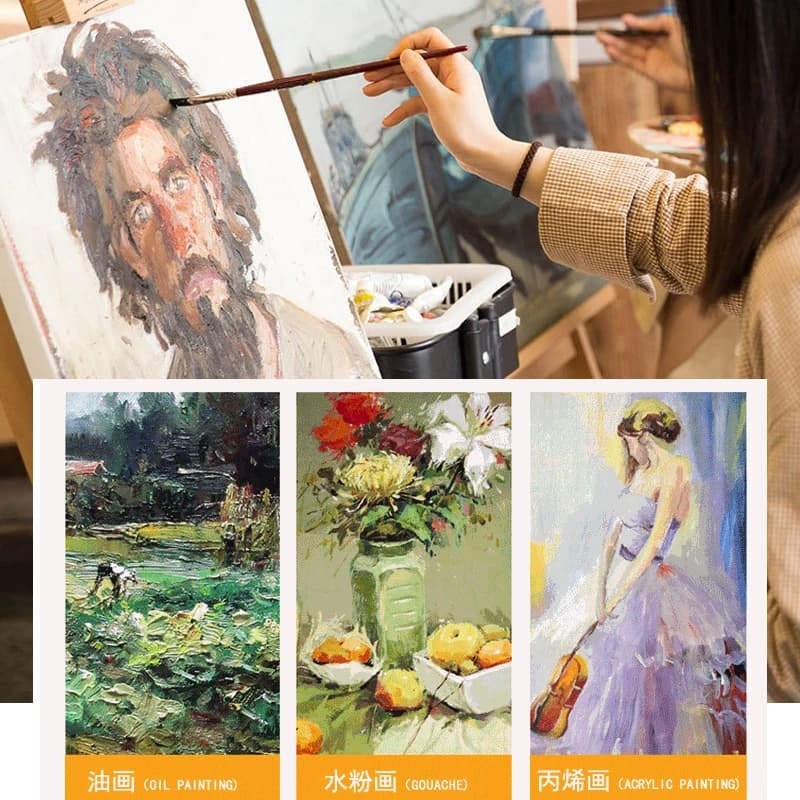 Canvas Board Painting Set