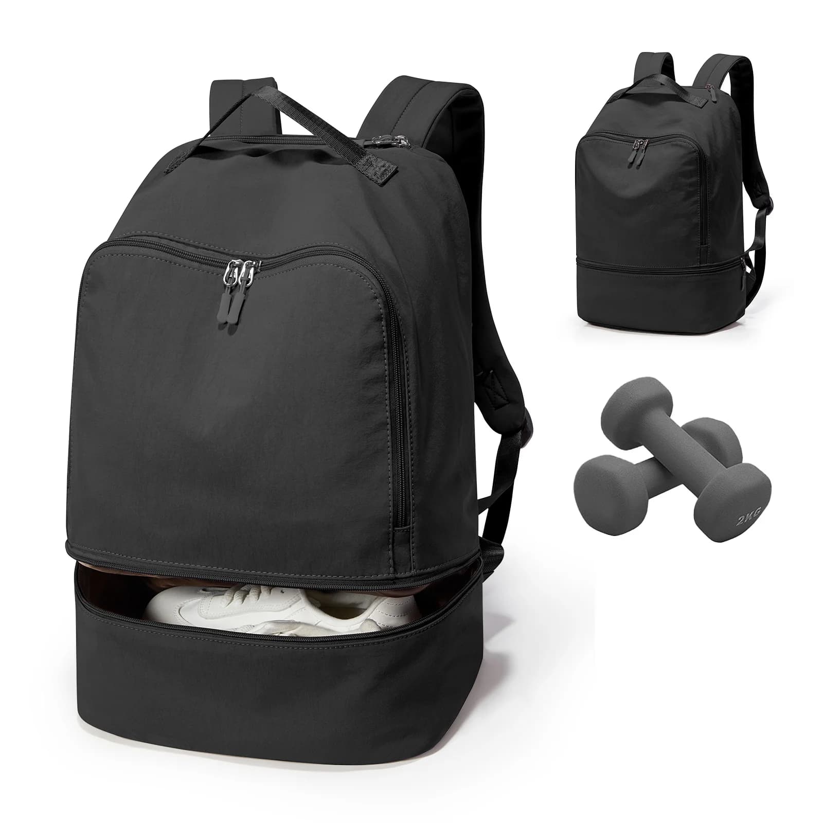 Sports Backpack With Shoe Compartment