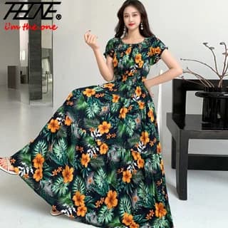 Bohemian Floral Maxi Dress