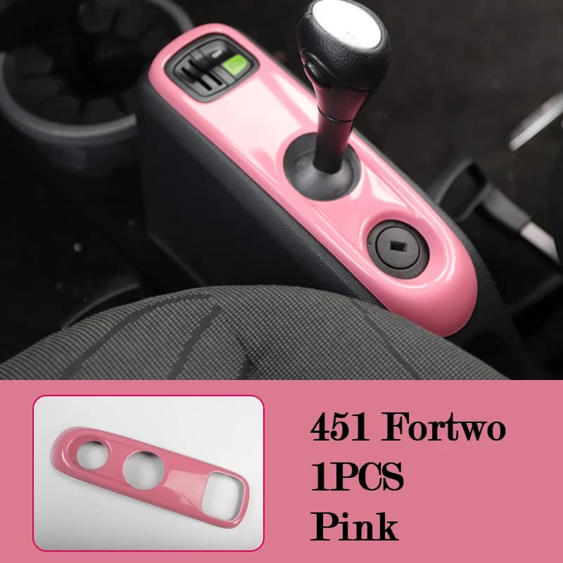 Pink ABS Interior Protective Shell Mercedes Smart 451