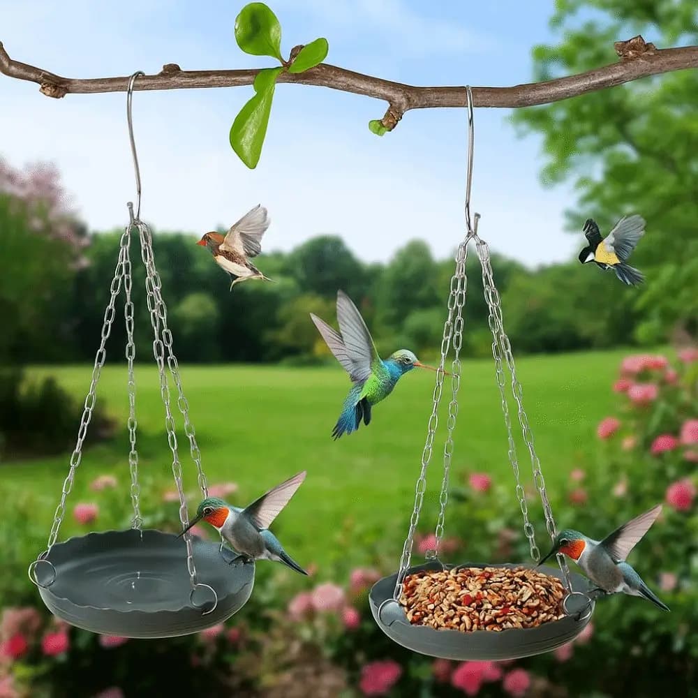 Adjustable Hanging Bird Feeding Tray
