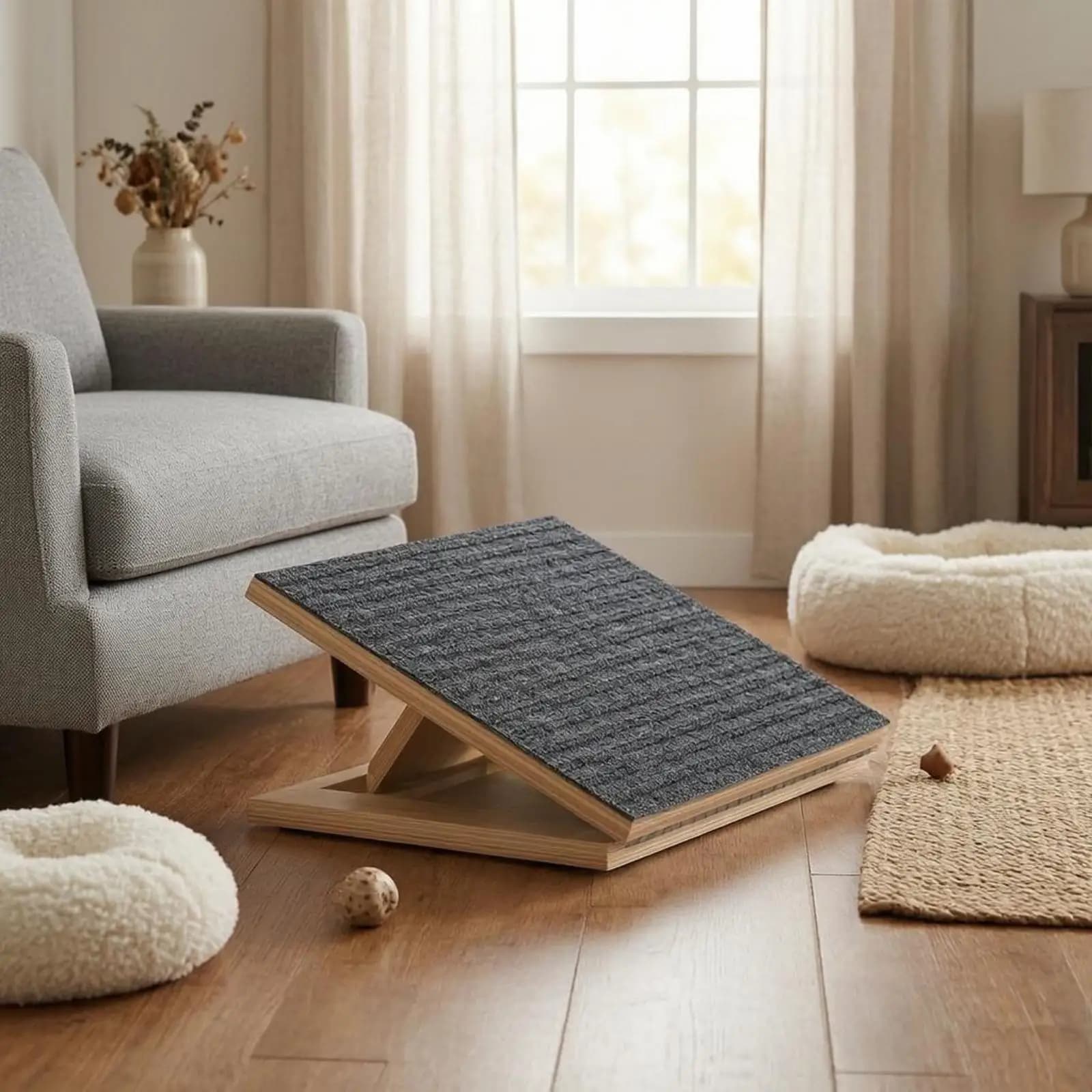 Adjustable Wooden Pet Ramp