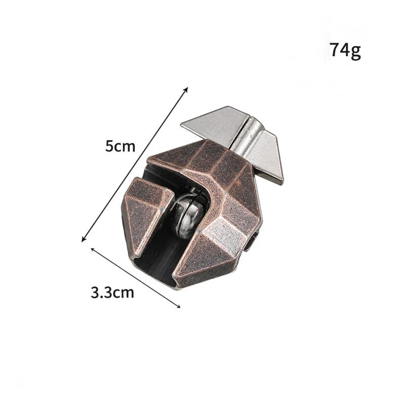 Metal Lock Brain Teaser Puzzles