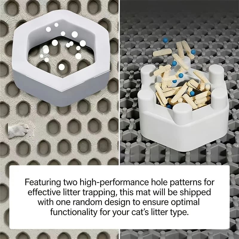 Honeycomb Double Layer Cat Litter Mat