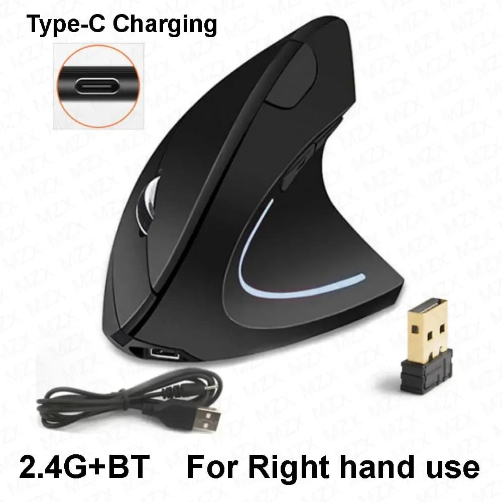 Ergonomic Vertical Optical Mouse
