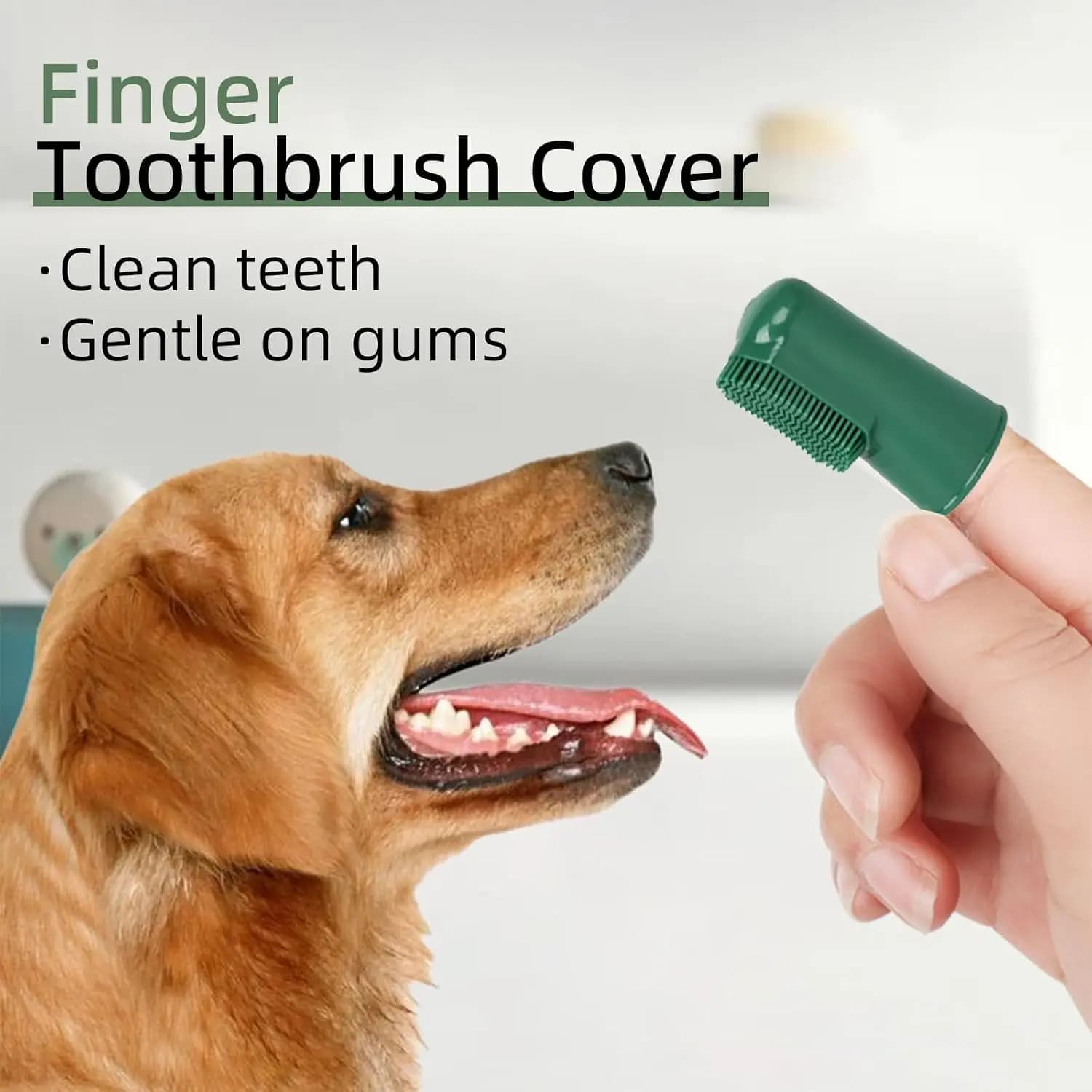 Dog Toothbrush and Toothpaste Kit