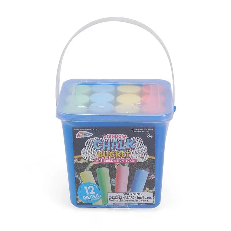 Washable Jumbo Sidewalk Chalk Set