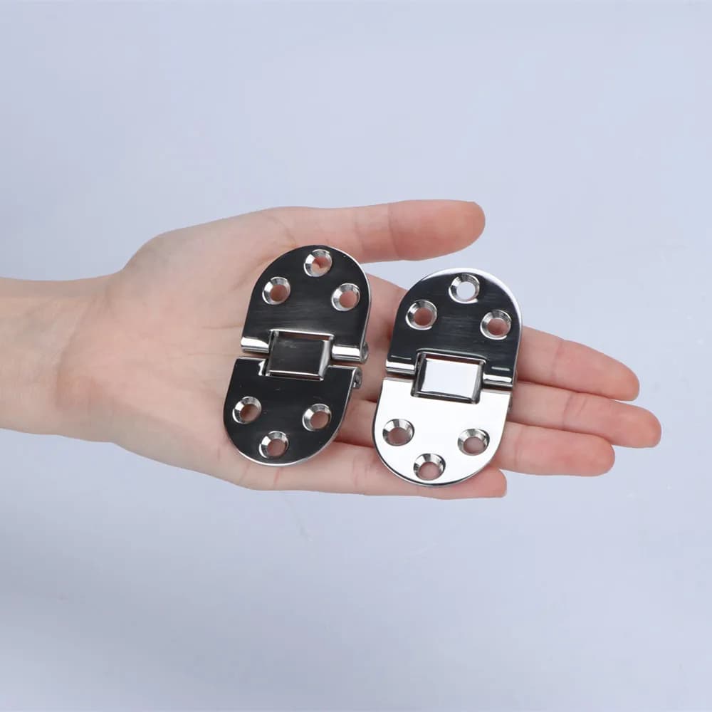 Marine Grade Stainless Steel Hinges 2-Pack