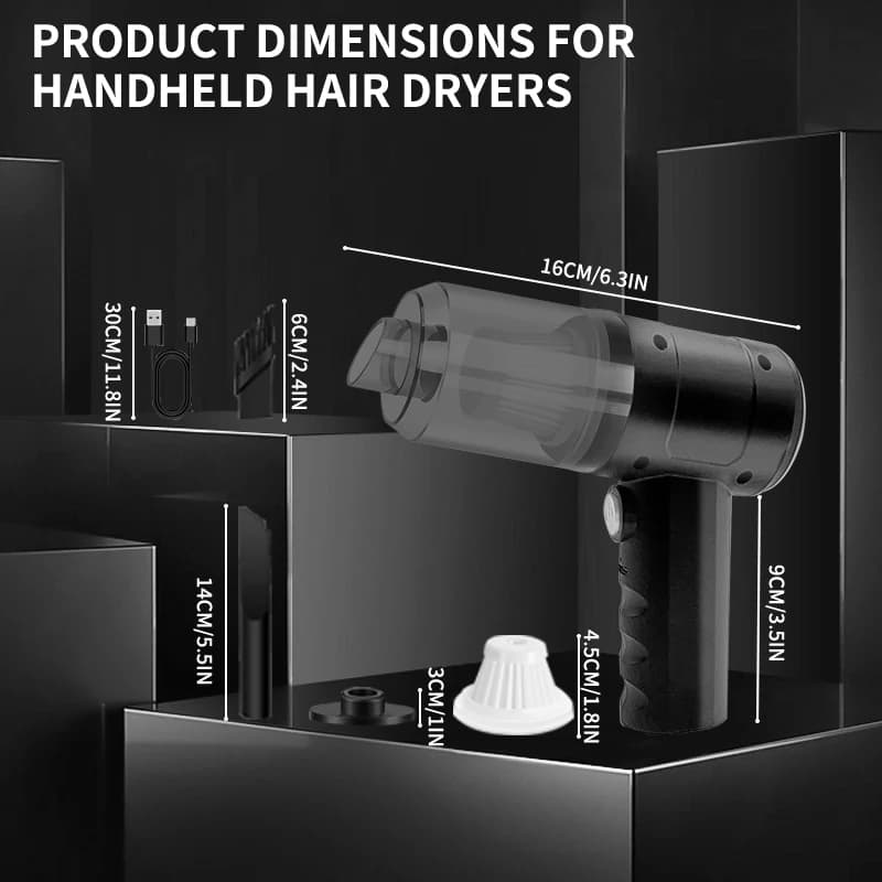 Cordless Handheld Vacuum with Blower Function