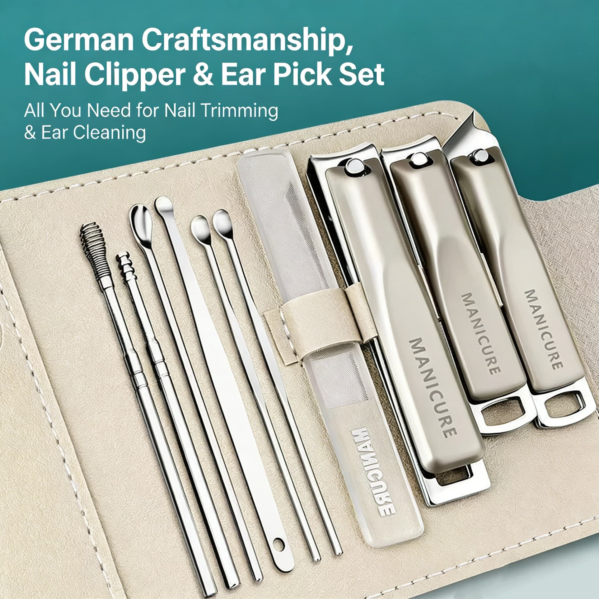 Manicure and Pedicure Tool Kit