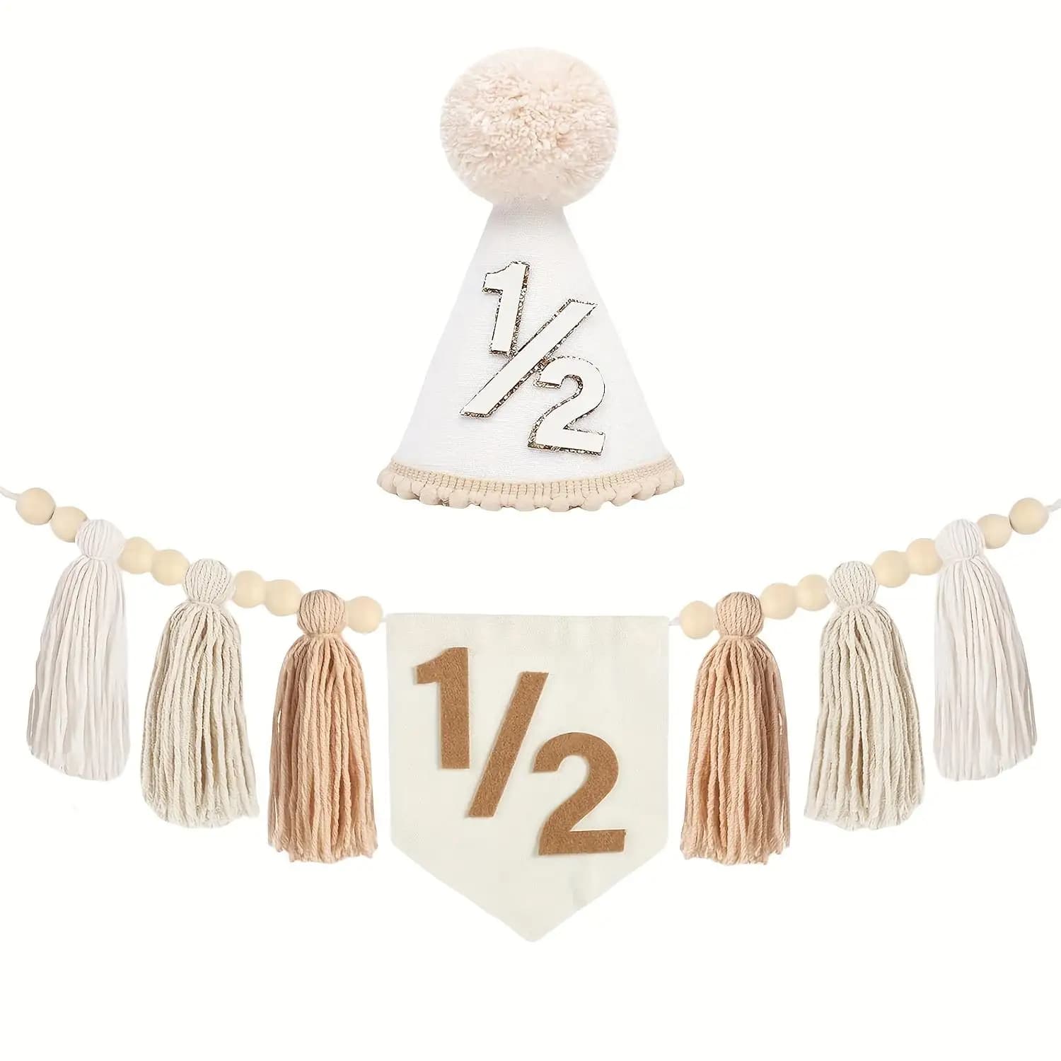 Half-Year Birthday Tassel Garland Set