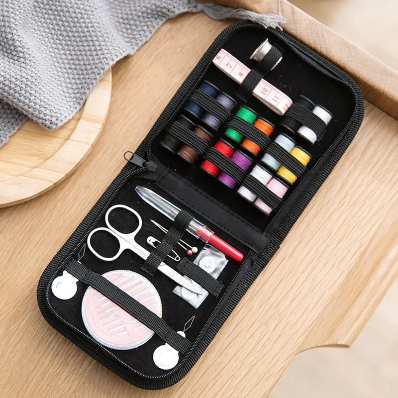 Premium Sewing Supplies Set with Needles and Thread