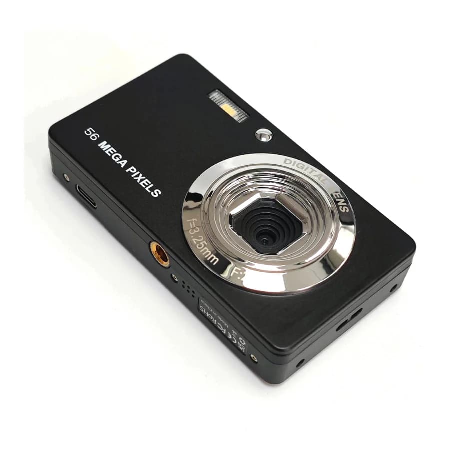 Compact Digital Camera with Video and Flash