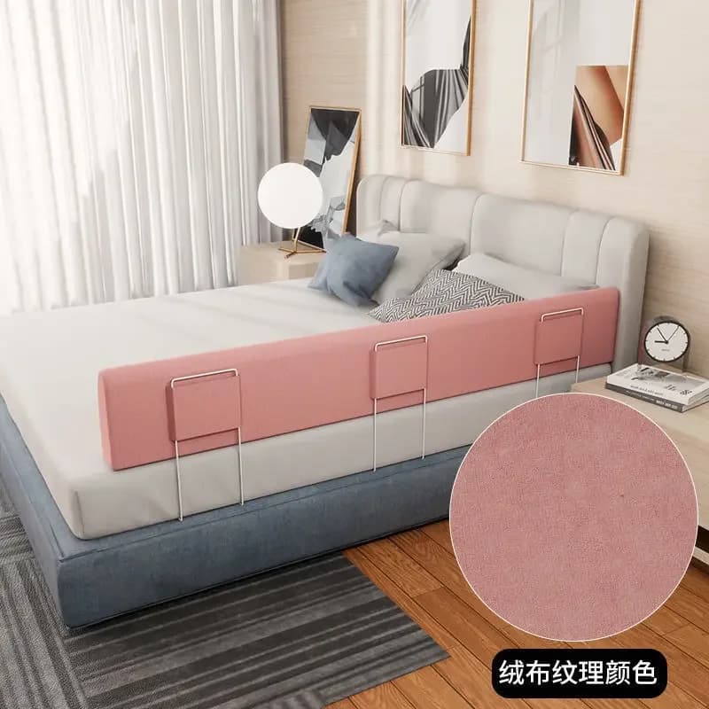 Soft Baby Bed Guardrail with Stands