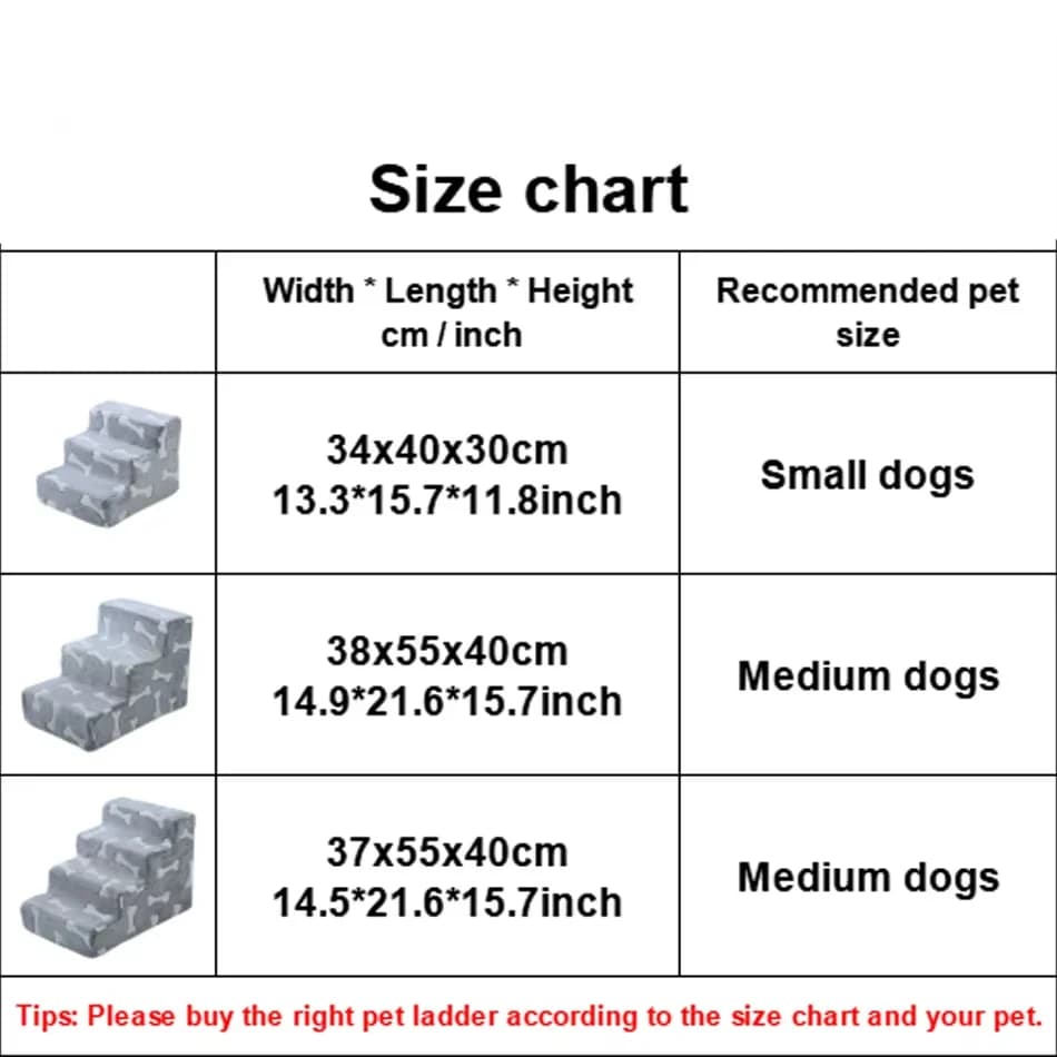 Dog Ramp Stairs For Bed Sofa