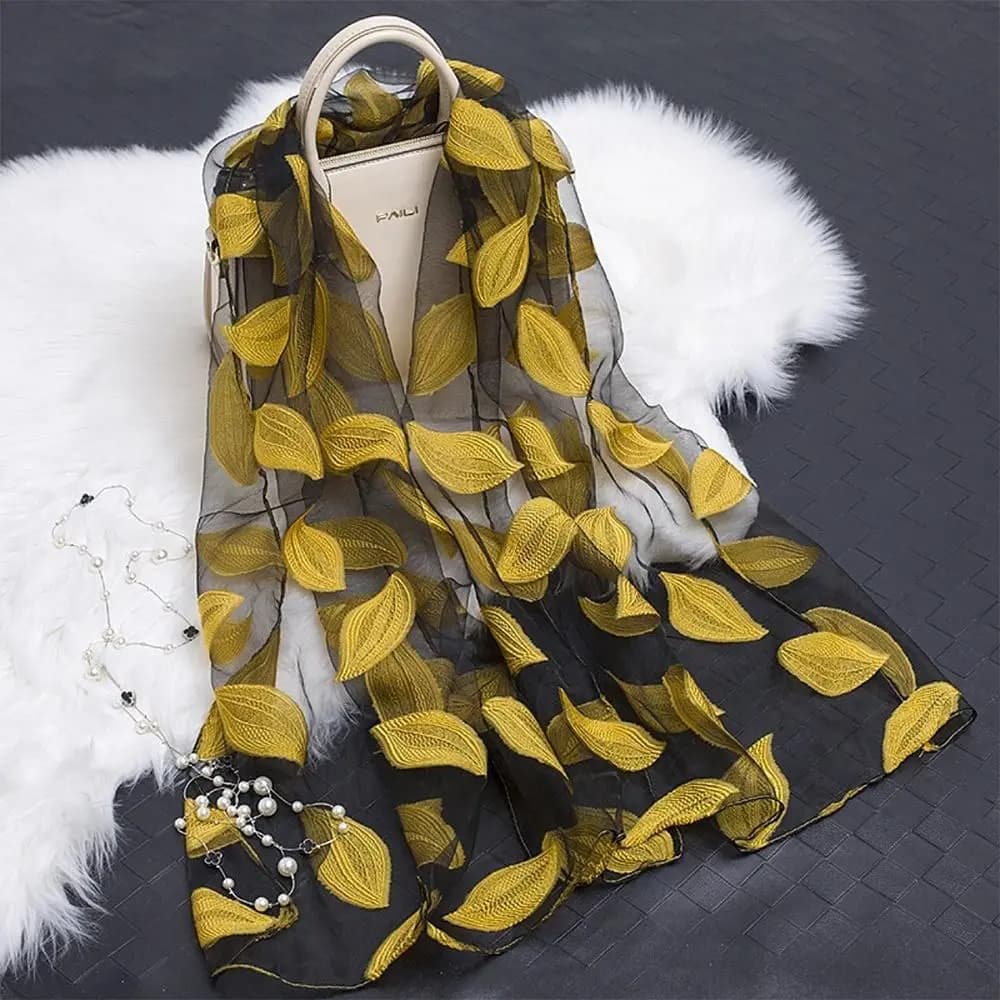 Lightweight Silk Scarf Wrap