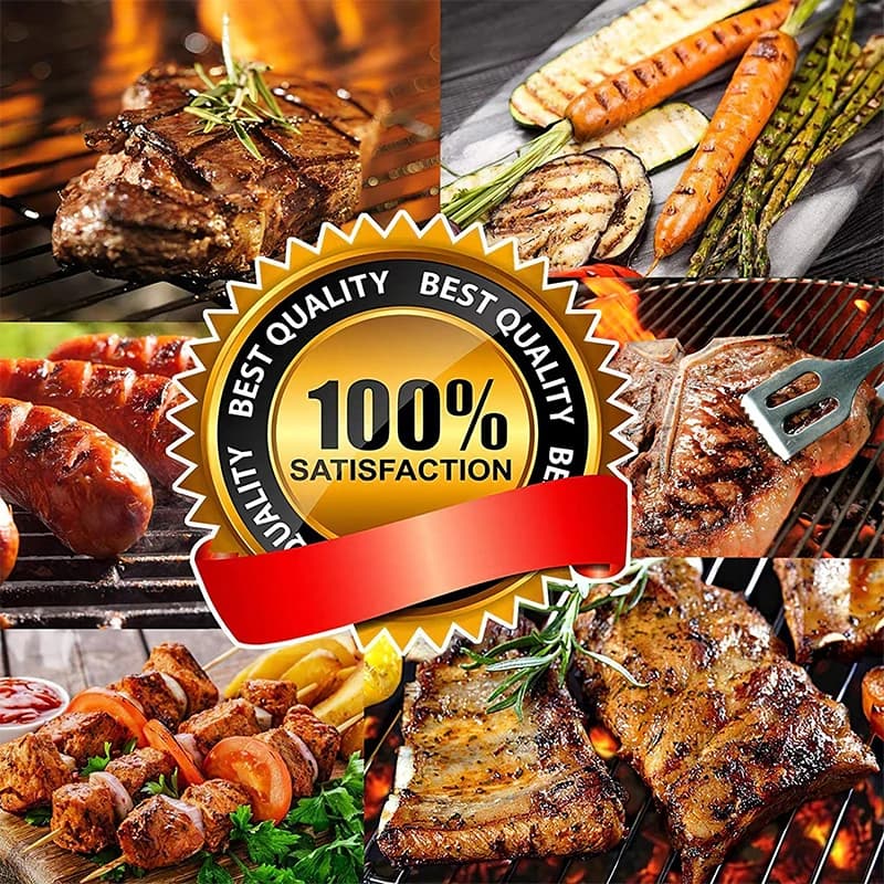 BBQ Grill Tools Set Stainless Steel
