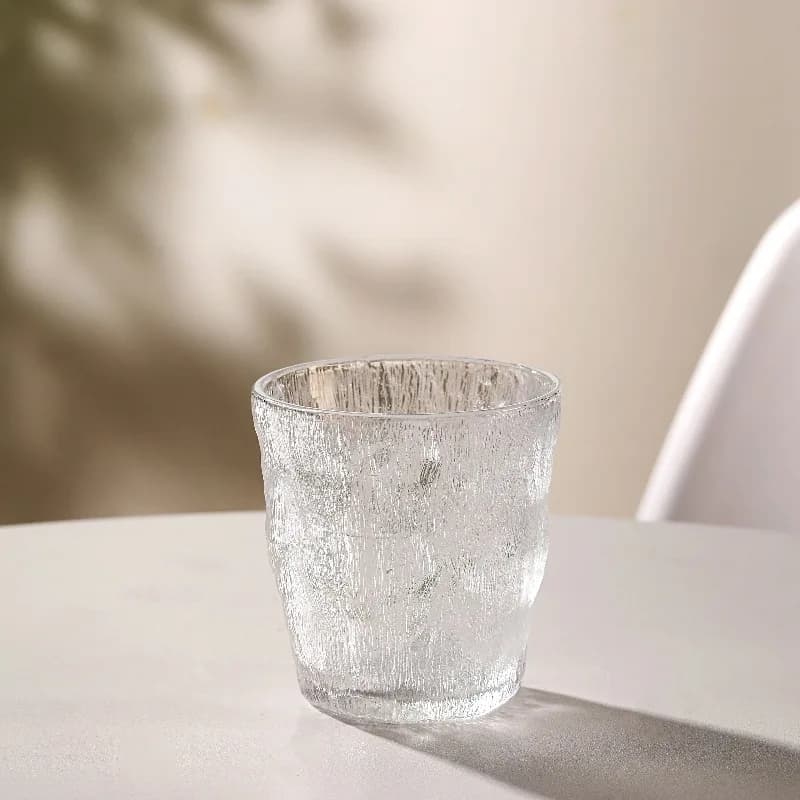 Glacier Pattern Drinking Glass