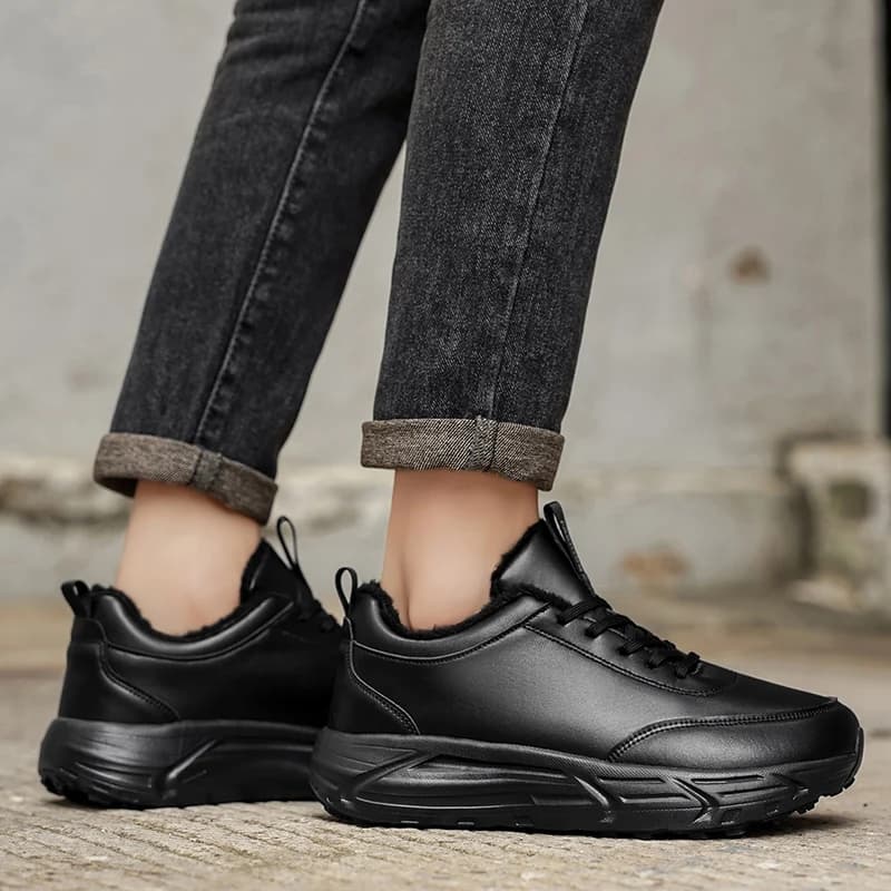 Men's Sports Shoes Sneakers for Men Orthopedic Wide Toe Walking Winter Casual Velvet Warm Snow Shoes 2026 New Women Shoes