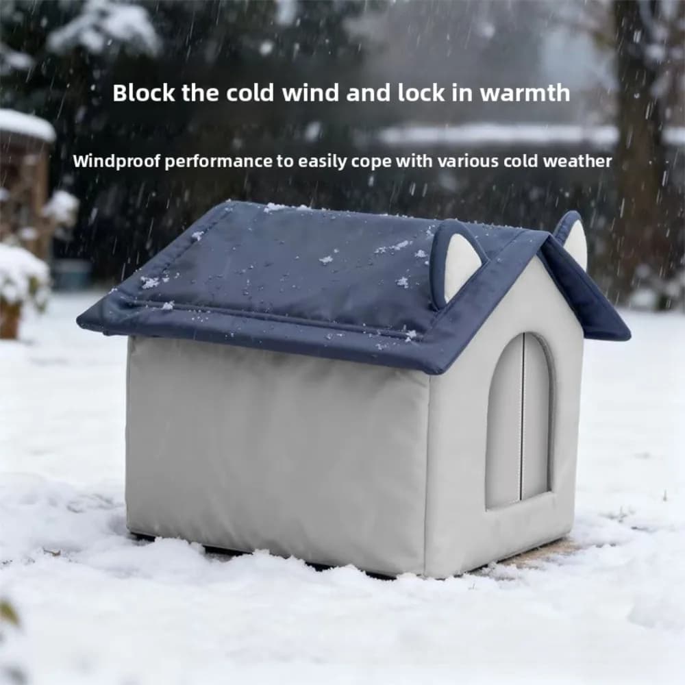 Indoor Outdoor Winter Cat House